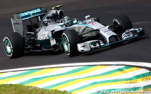 Sans faute pour Rosberg, une faute (…)