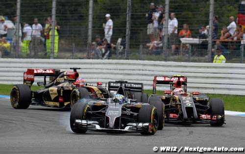 Sauber, Force India et Lotus ne (…)