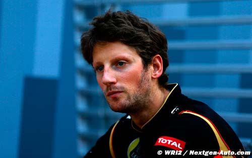 Grosjean a hâte d'être en vacances