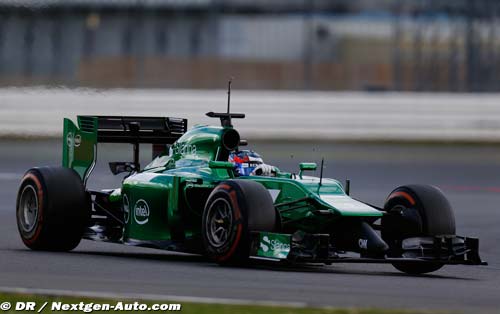 Deuxième baquet Caterham : Palmer (…)