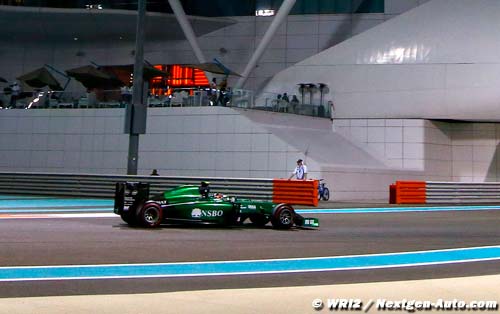 Race - Abu Dhabi GP report: Caterham (…)