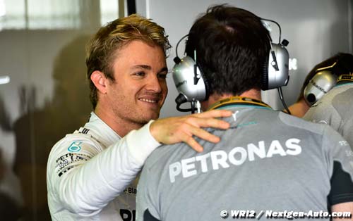 Rosberg 'not angry' with (…)