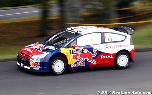 Quintuplé Citroën au shakedown de la (…)