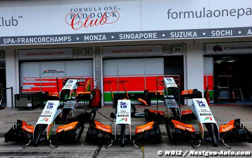 Force India utilisera uniquement la (…)