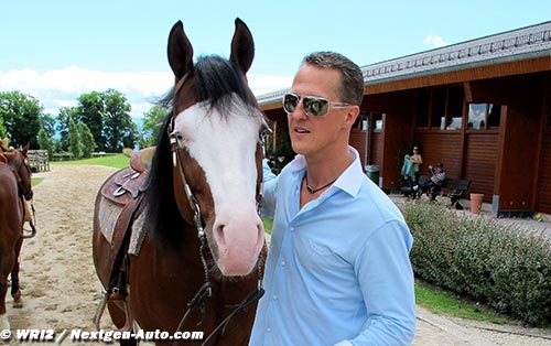 Michael Schumacher, la famille avant (…)