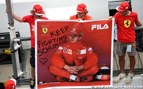 Schumacher still a 'sensitive (…)