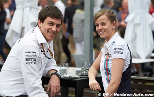 Susie Wolff victime du statut de son (…)