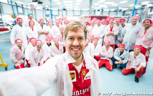Vettel convoqué à Maranello