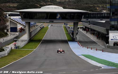 Le programme complet des essais de Jerez