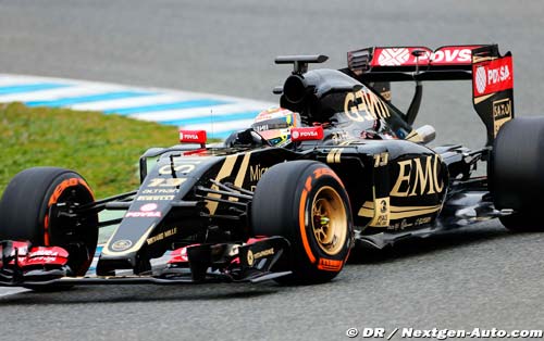 Maldonado sent que la Lotus E23 a (...)