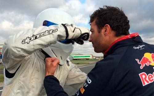 Top Gear : Daniel Ricciardo bat (...)