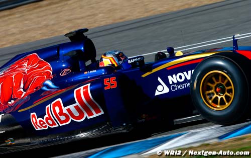 Les jeunes pilotes de Toro Rosso (...)