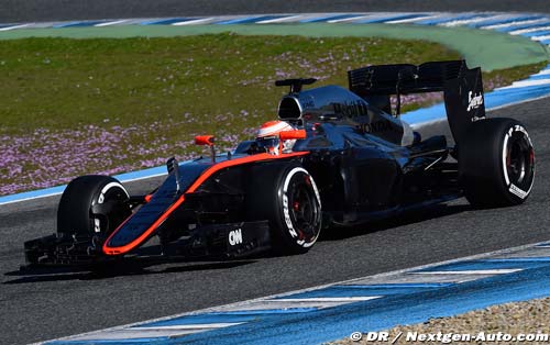 McLaren-Honda tourne un film promotionne