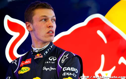 Kvyat décompresse au volant de kartings