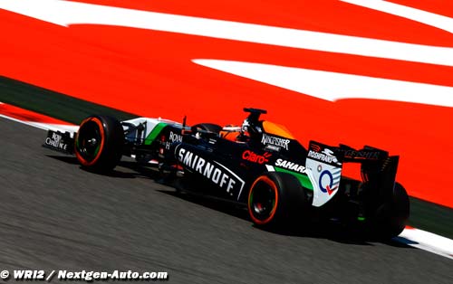 Force India : deux jours pour Wehrlein,
