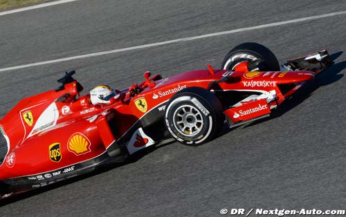 Vettel se voit sur la deuxième ligne (…)