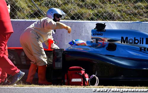 Accident d'Alonso : des équipes