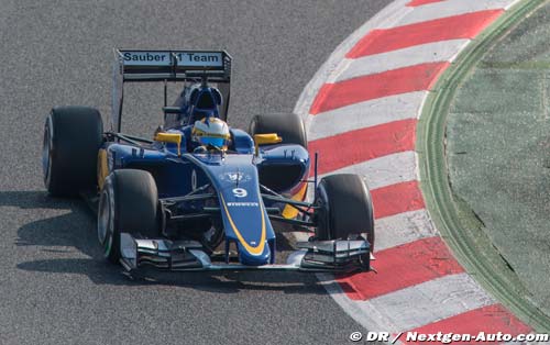 Présentation F1 2015 - Sauber