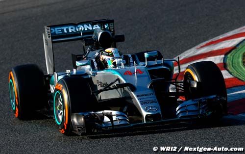 Présentation F1 2015 - Mercedes
