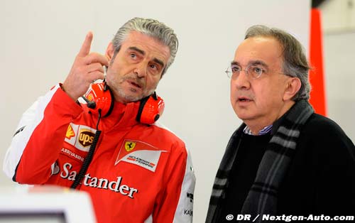 Marchionne veut voir Ferrari gagner (…)