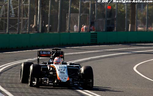 Force India a souffert en qualifications