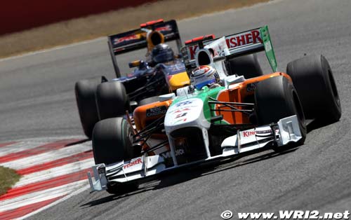 Sutil se plaint de Vettel