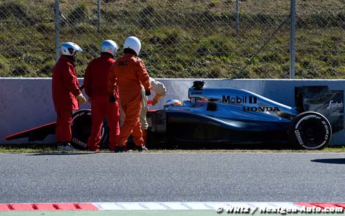 Accident d'Alonso : La direction se