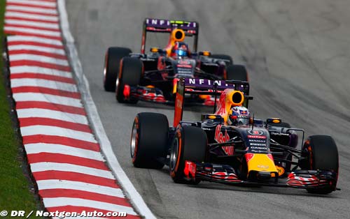 Red Bull switches brakes for China
