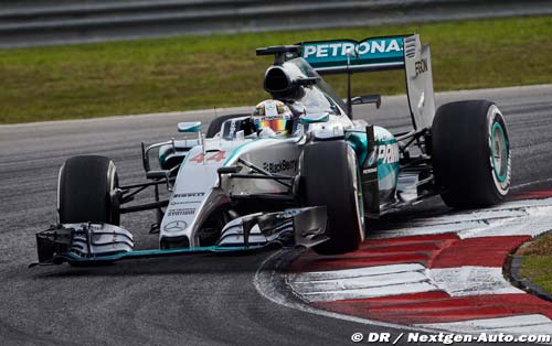 Shanghai L1 : Hamilton prend les devants