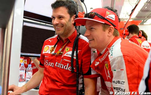 Räikkönen : Le travail d'équipe