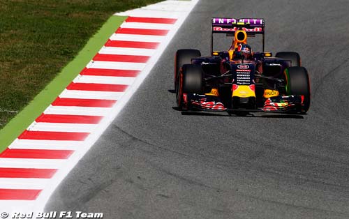 Kvyat et Ricciardo font la grimace