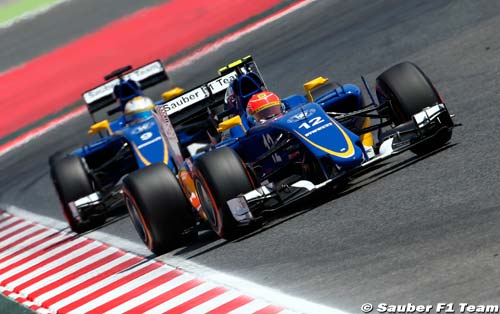 Grise mine chez Sauber