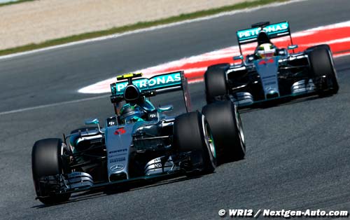 Race - Spanish GP report: Mercedes
