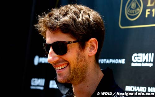 Grosjean : La Lotus E23 inspire (…)