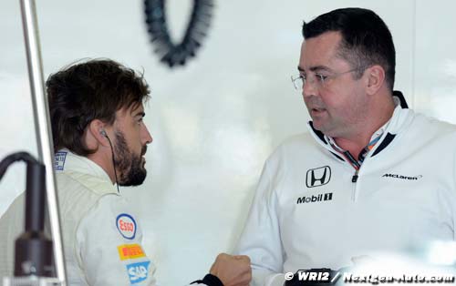 Boullier : Alonso est soulagé d'en