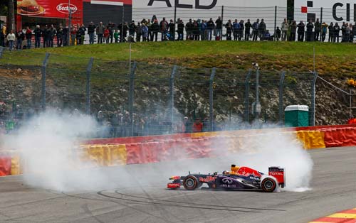 Interview de Max Verstappen à Spa