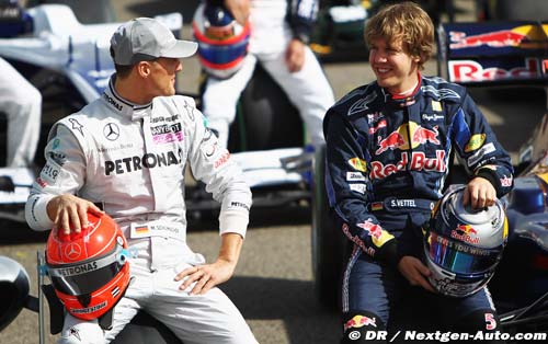 Vettel croit encore en Schumacher