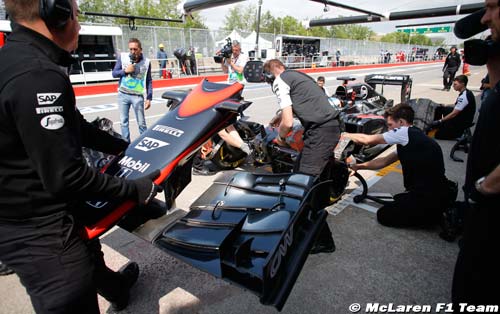 Espoirs déçus pour McLaren à Montréal