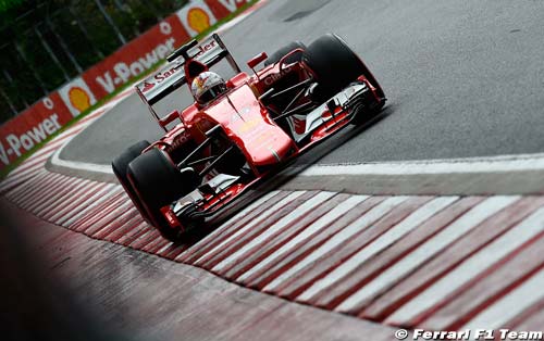 Vettel aurait aimé se hisser sur le (…)