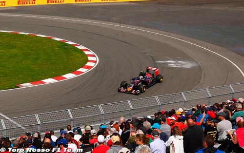 Les pilotes Toro Rosso ont souffert...