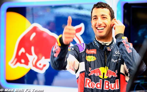 Ricciardo apprécie l'ambiance (…)