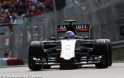 Force India 'B' car only (…)
