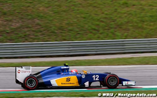 Sauber repart déçue de l'Autriche