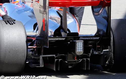 McLaren et le défi du diffuseur soufflé