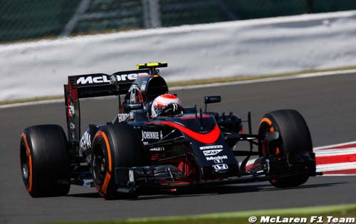 McLaren en tournage promotionnel