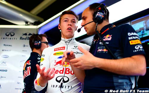 Kvyat agacé par les critiques à (…)