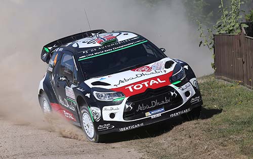 Ostberg on top, Neuville crashes at (…)