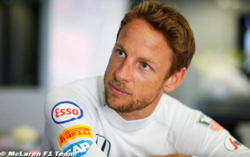 Prélèvements sanguins sur Jenson Button