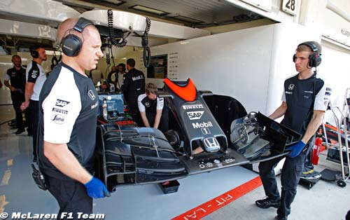 McLaren n'annoncera pas son duo (…)