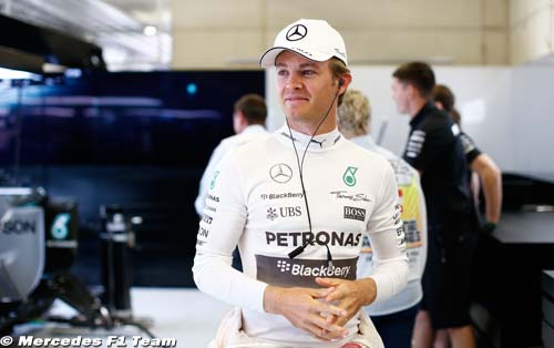 Rosberg : Deux heures pour installer (…)